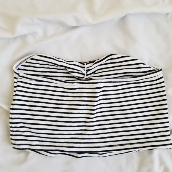Zara sweetheart neckline tube top - Picture 2 of 3